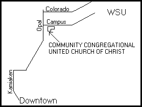 Community Congregational map